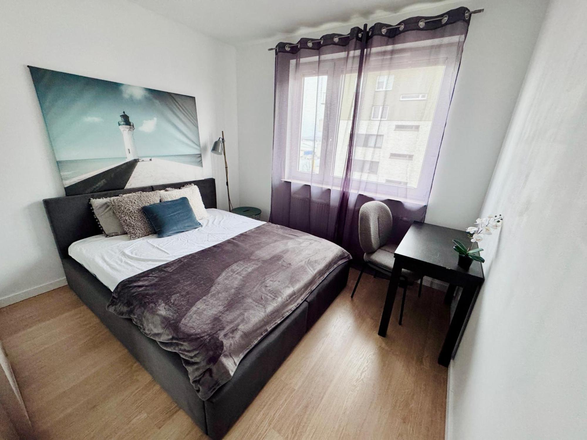 C- Home4U - Apartment With A City View Close To Aquapark, Parking In Secured Area Cracovia Esterno foto